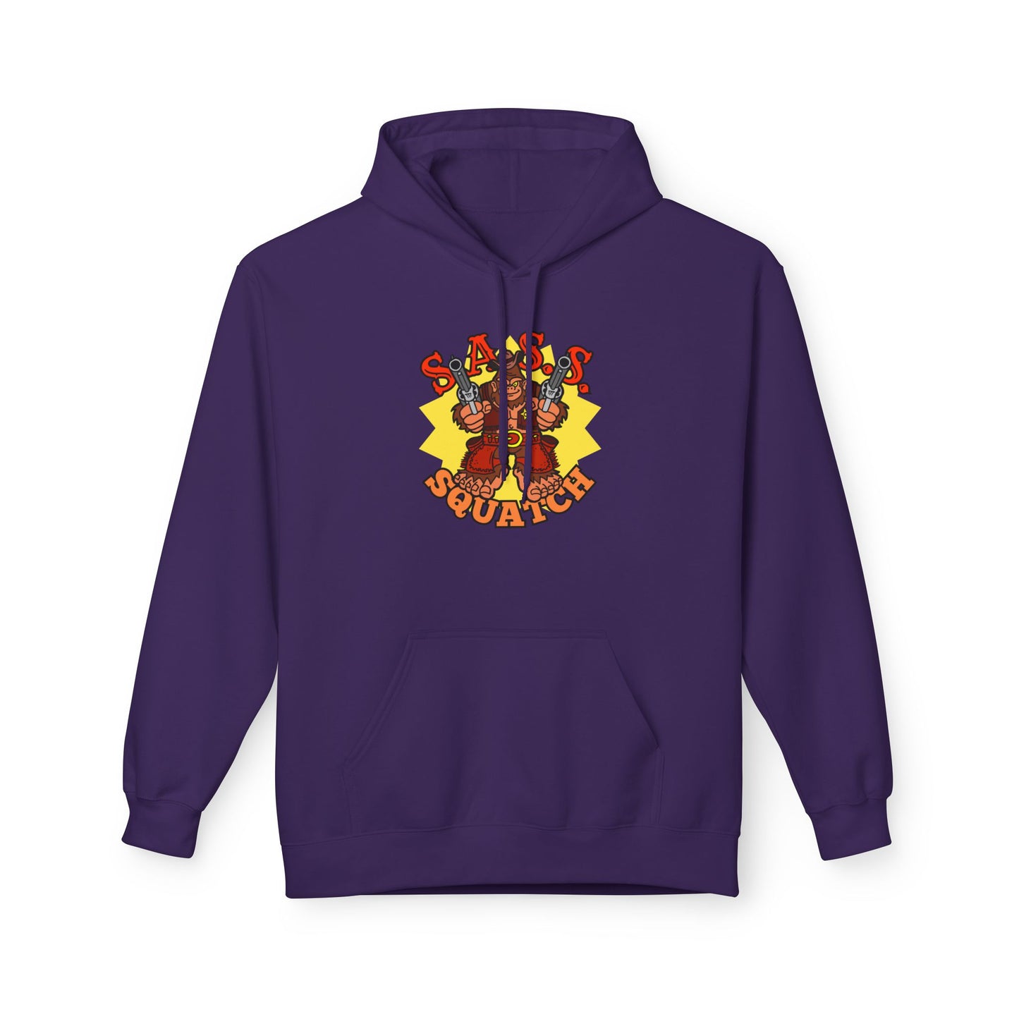 SASS-Squatch! Unisex Midweight Softstyle Fleece Hoodie