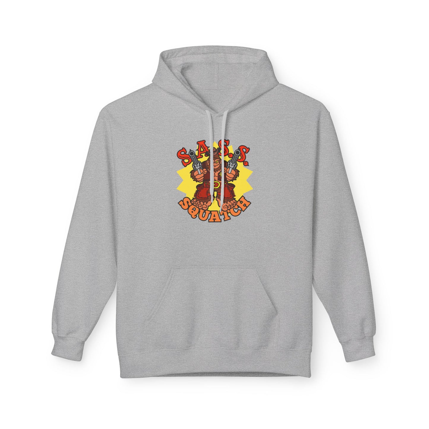 SASS-Squatch! Unisex Midweight Softstyle Fleece Hoodie