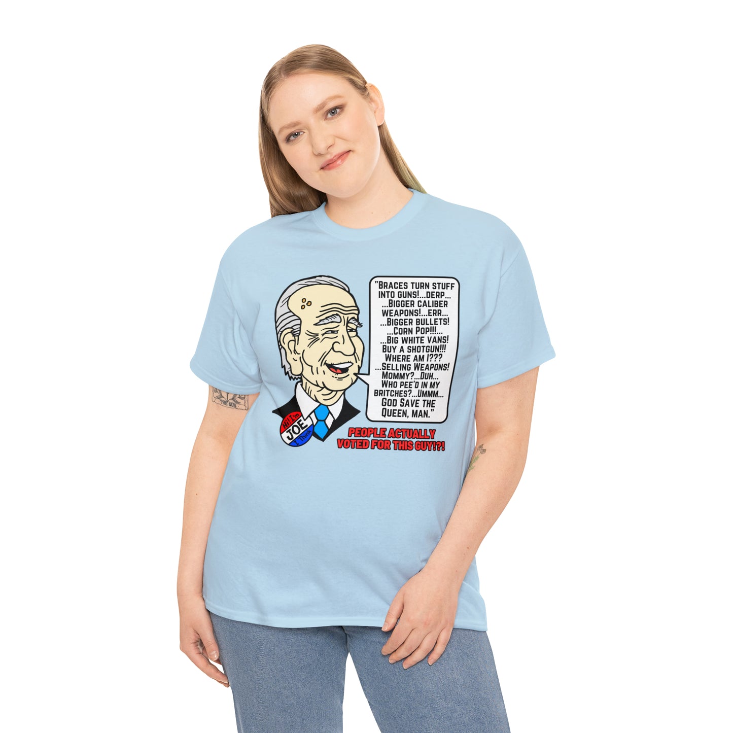 Biden Talk Unisex Heavy Cotton Tee