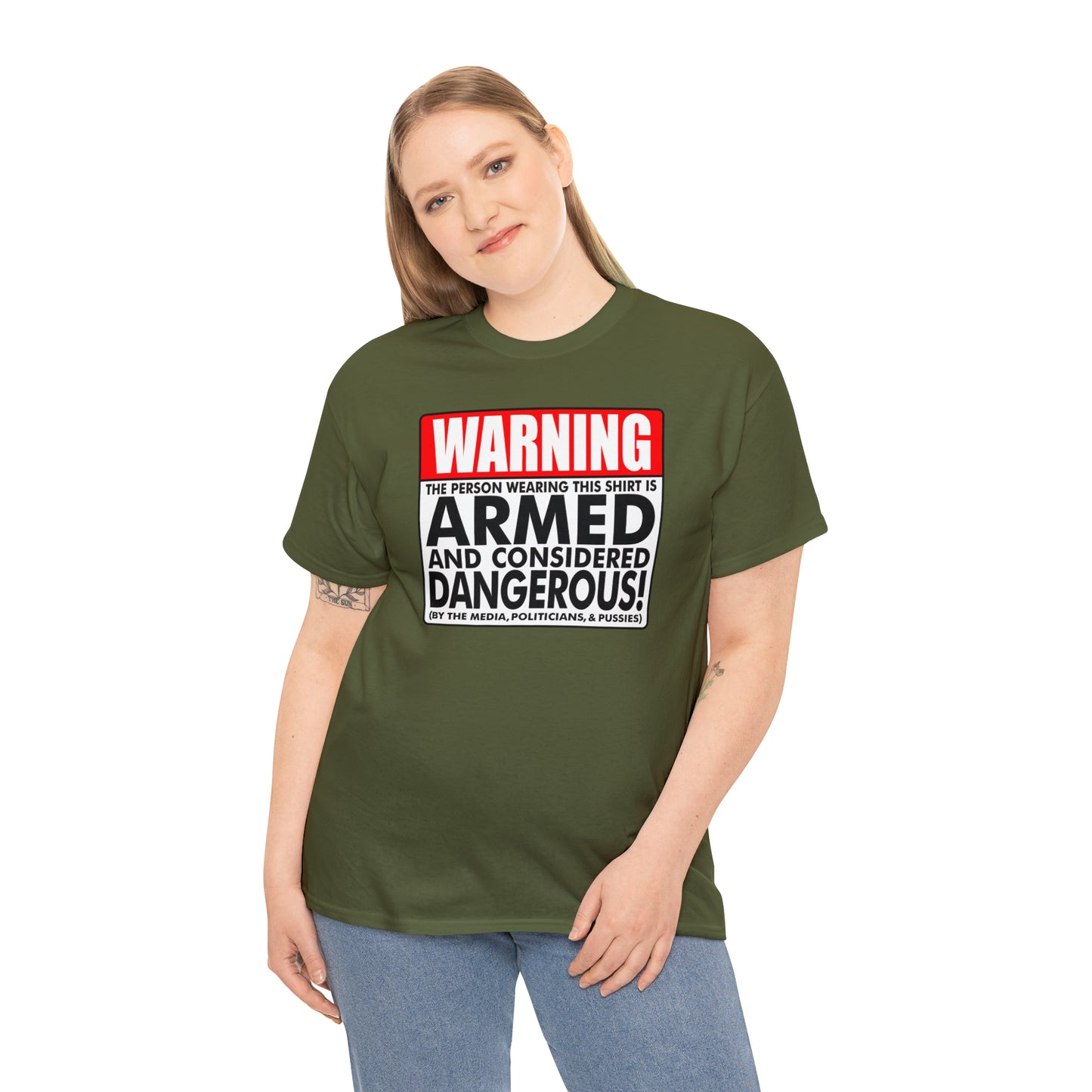 Armed & Dangerous? Unisex Heavy Cotton Tee