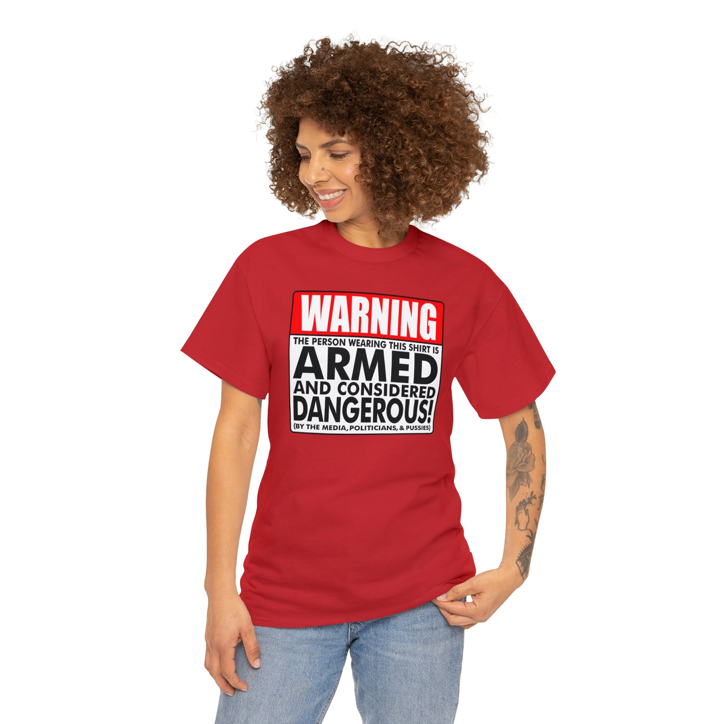 Armed & Dangerous? Unisex Heavy Cotton Tee