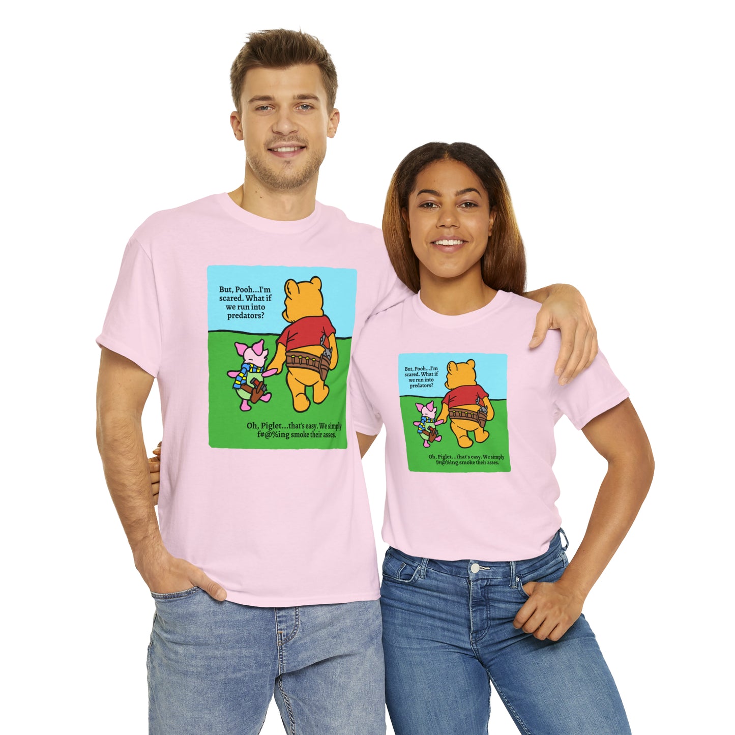 Pew & Piglet Unisex Heavy Cotton Tee