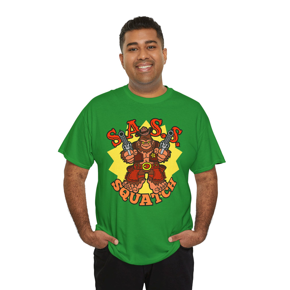 SASS-Squatch Unisex Heavy Cotton Tee