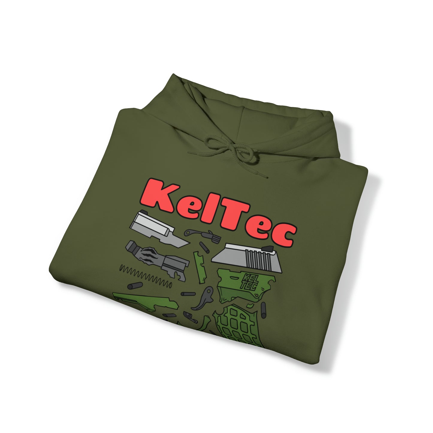 KELTEC Disassembled Unisex Heavy Blend™ Hooded Sweatshirt