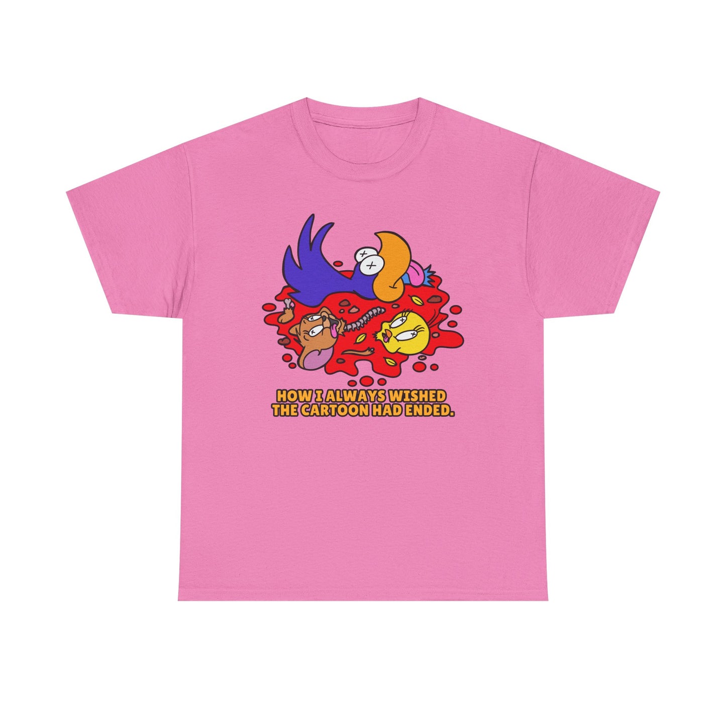 How I Always Wished The Cartoon Had Ended! Unisex Heavy Cotton Tee