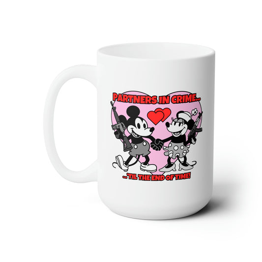 Partners in Crime! Ceramic Mug 15oz