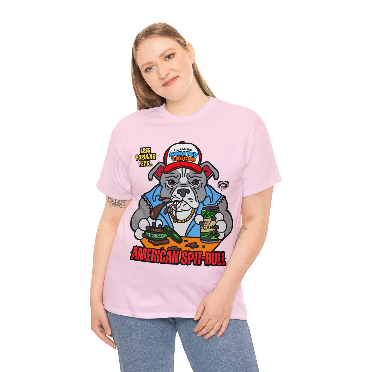 American Spit-Bull! Unisex Heavy Cotton Tee