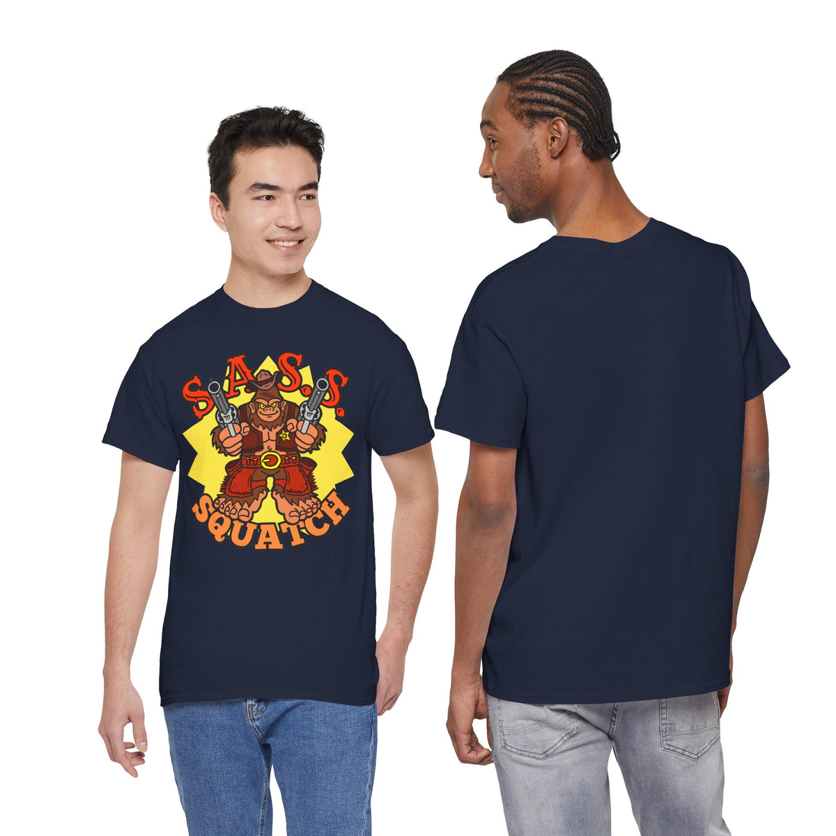 SASS-Squatch Unisex Heavy Cotton Tee