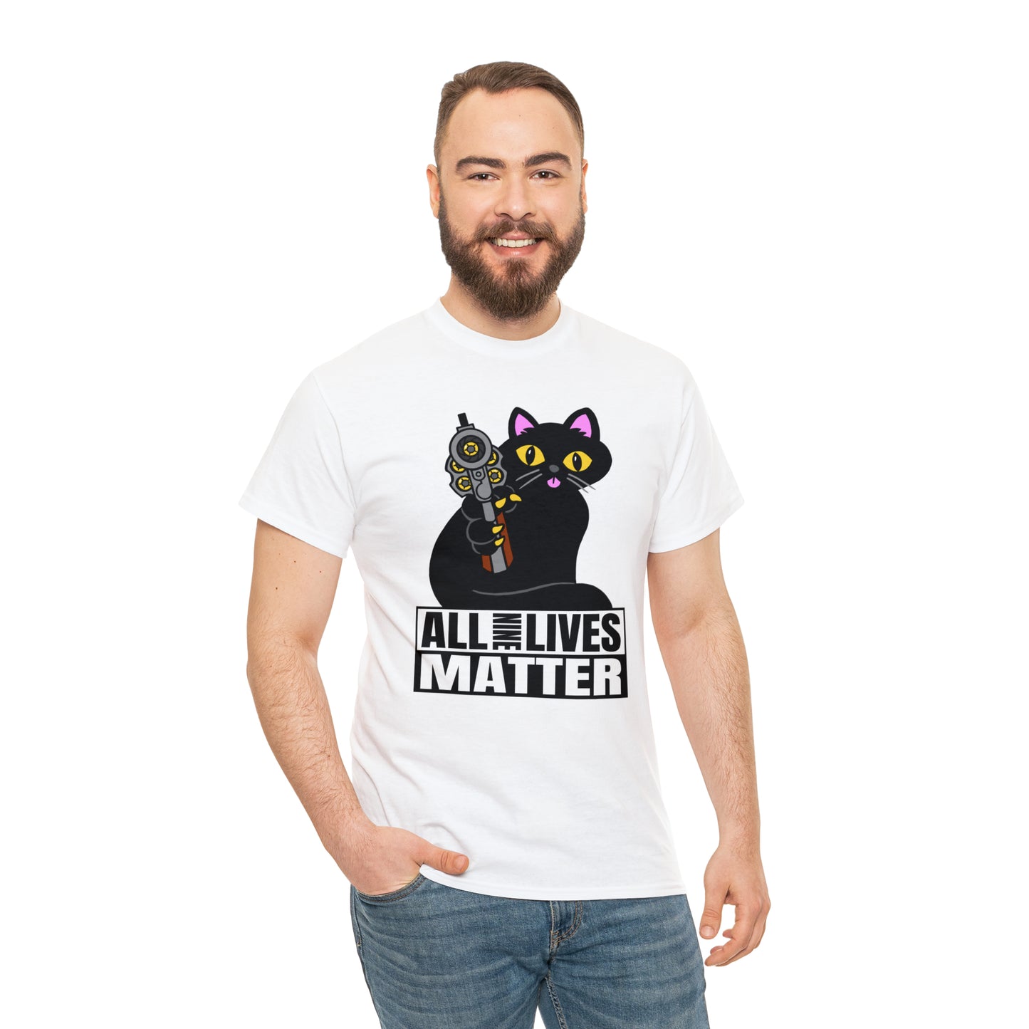 All9Lives Unisex Heavy Cotton Tee