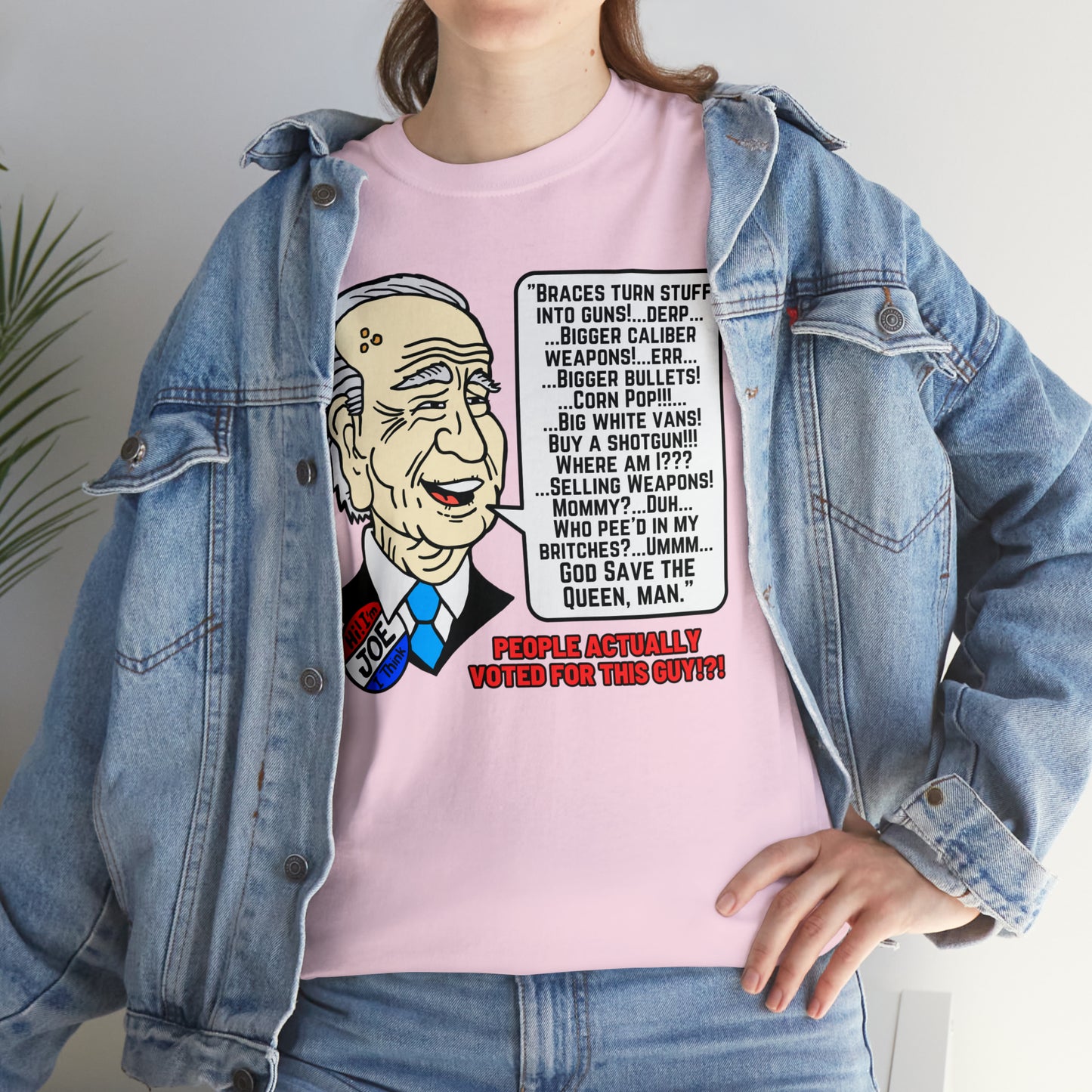 Biden Talk Unisex Heavy Cotton Tee