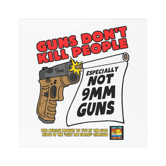 Guns Don't Kill! Car Magnets