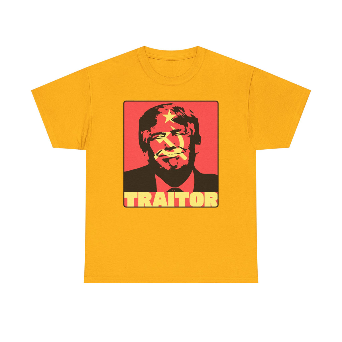 Trump Traitor! Unisex Heavy Cotton Tee