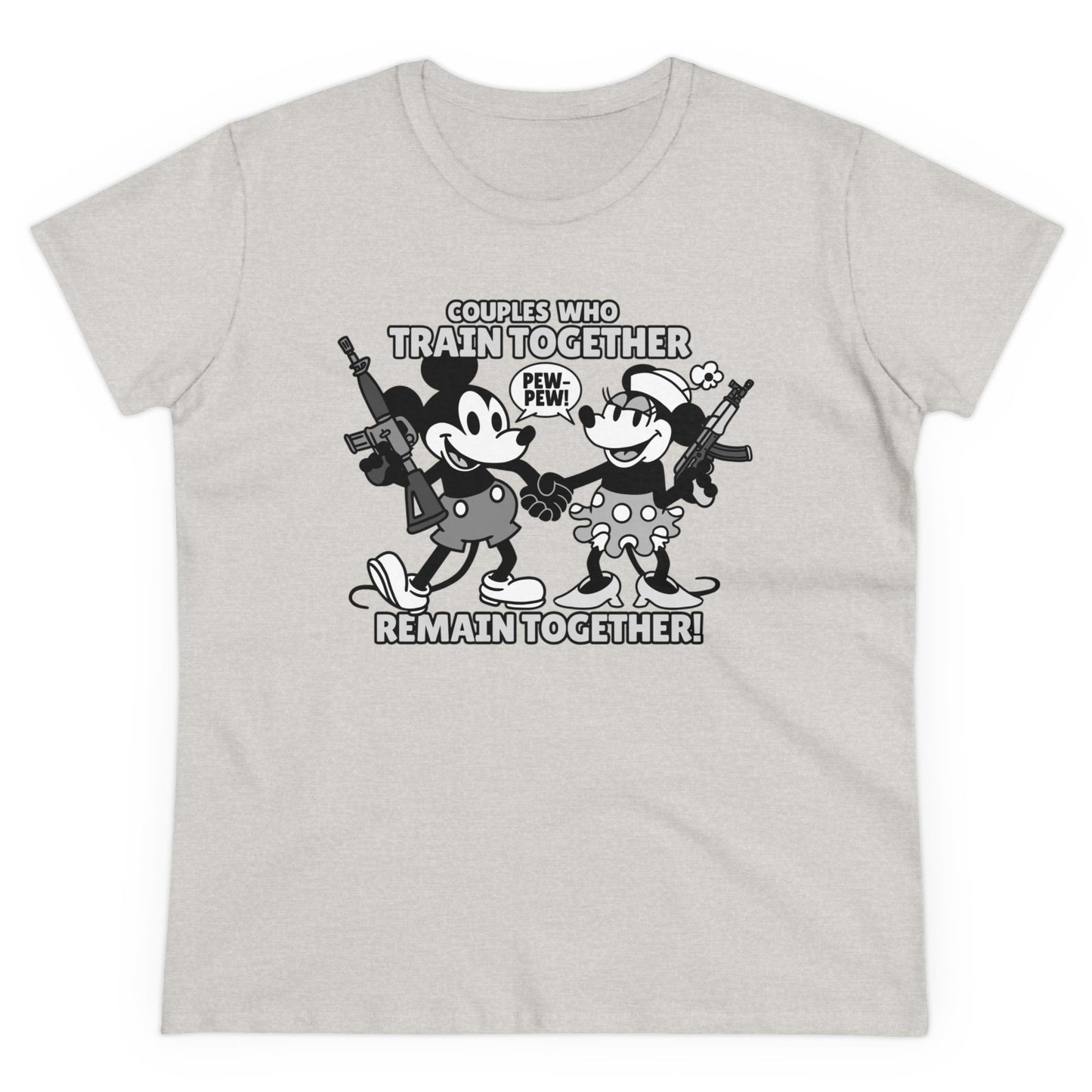 Couple's Therapy! Women's Midweight Cotton Tee