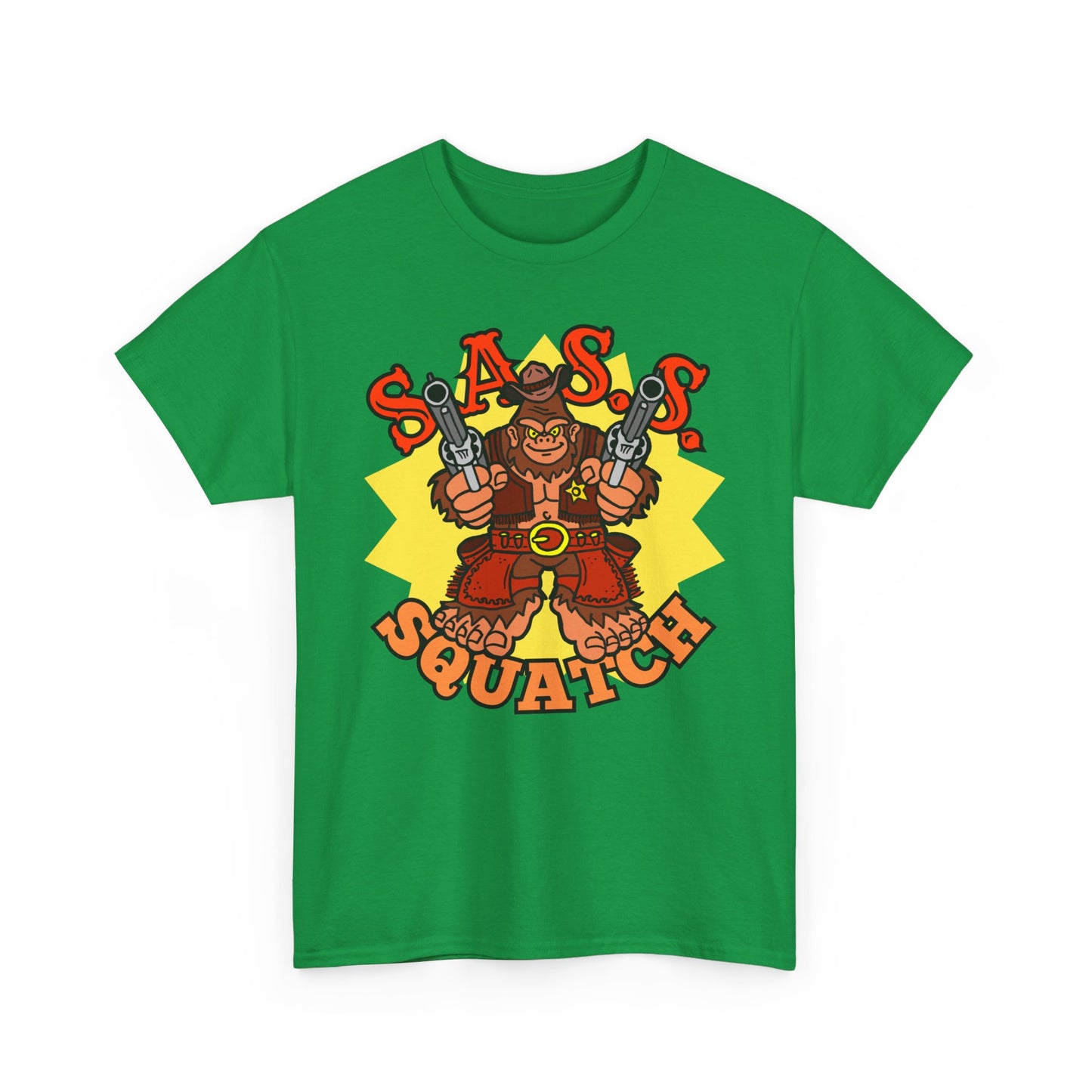 SASS-Squatch Unisex Heavy Cotton Tee
