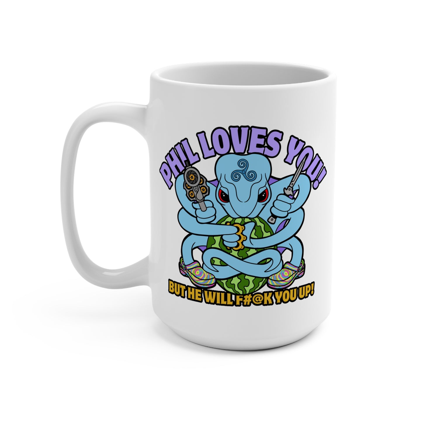 Phil Loves You! 15oz Fun & Quirky Mug - Perfect Gift for Friends