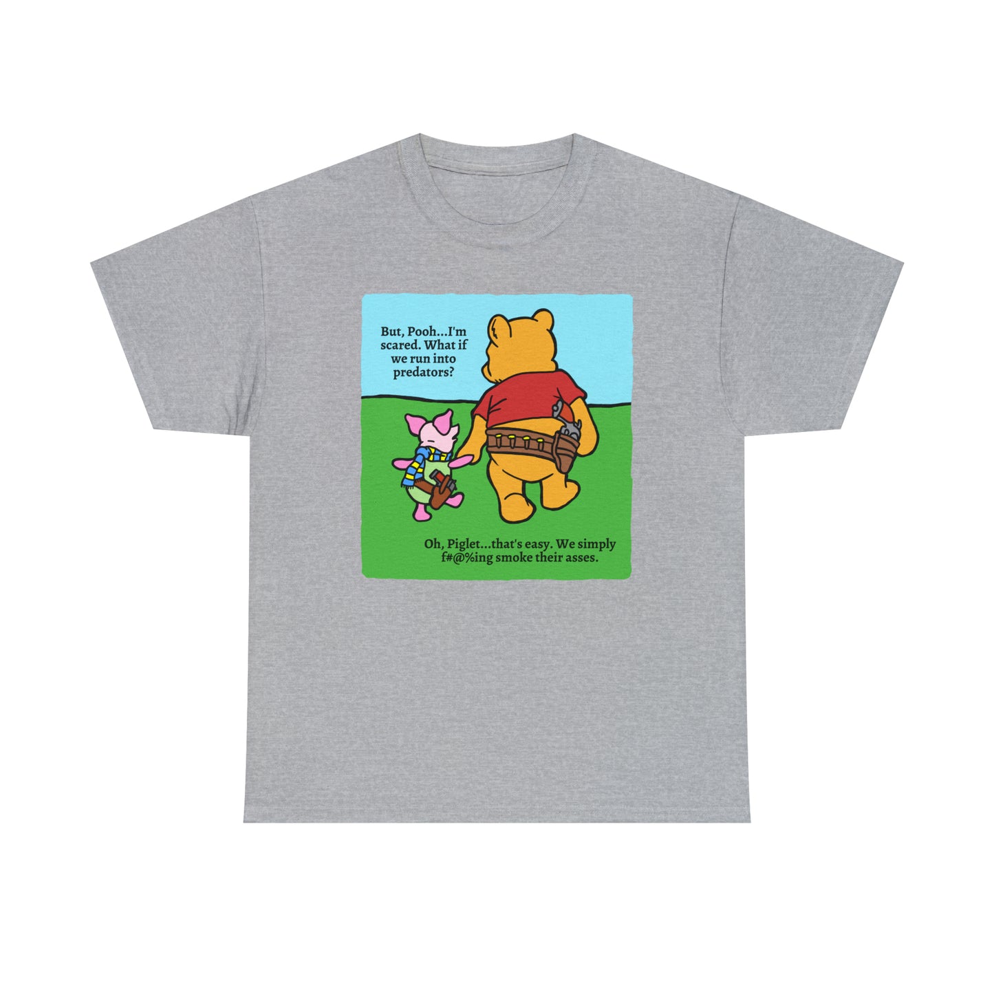 Pew & Piglet Unisex Heavy Cotton Tee