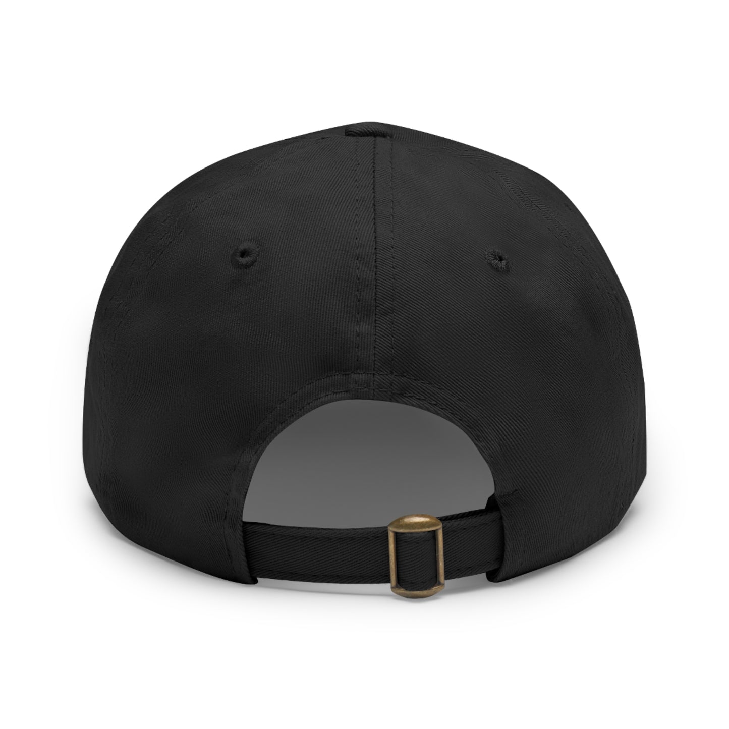 Bow-Wow/Pow-Pow! Dad Hat with Leather Patch (Rectangle)