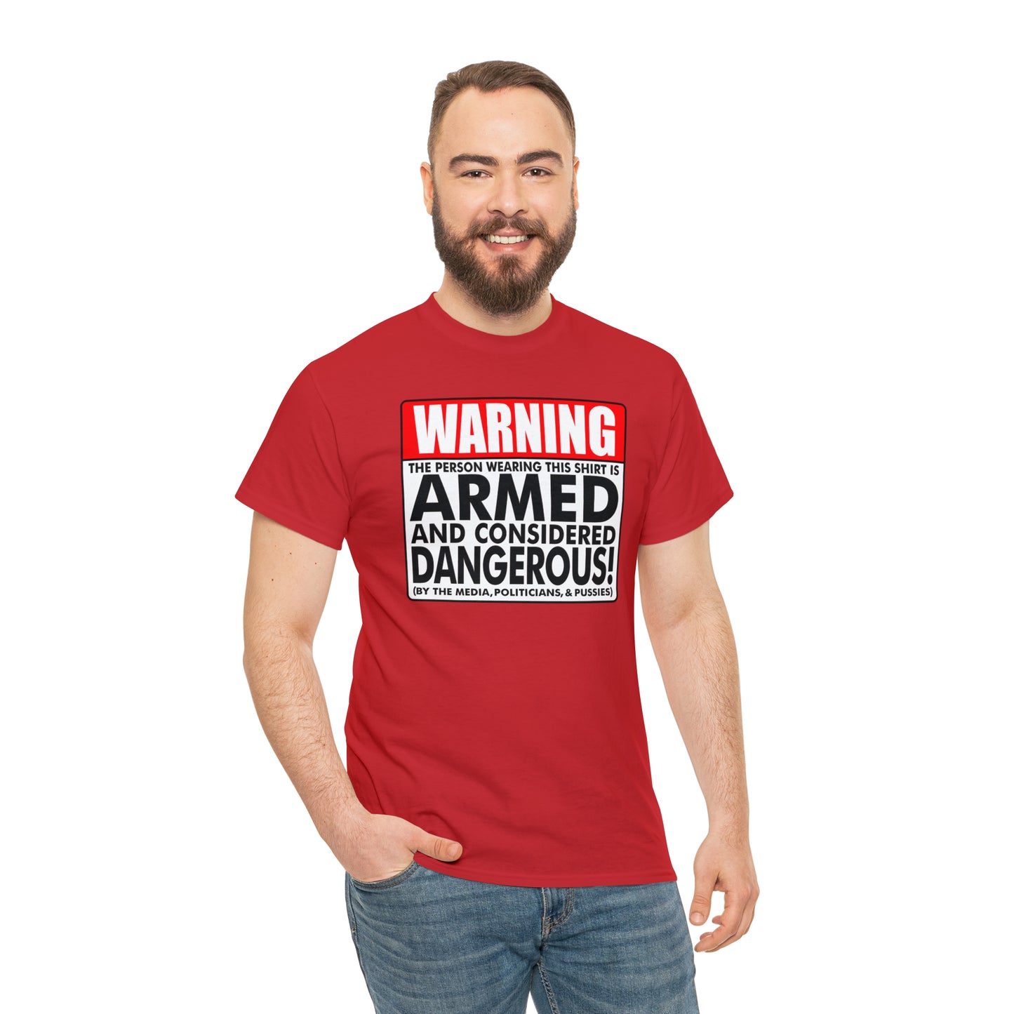 Armed & Dangerous? Unisex Heavy Cotton Tee