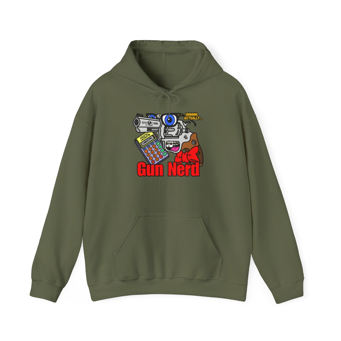 Gun Nerd! Unisex Heavy Blend™ Hooded Sweatshirt