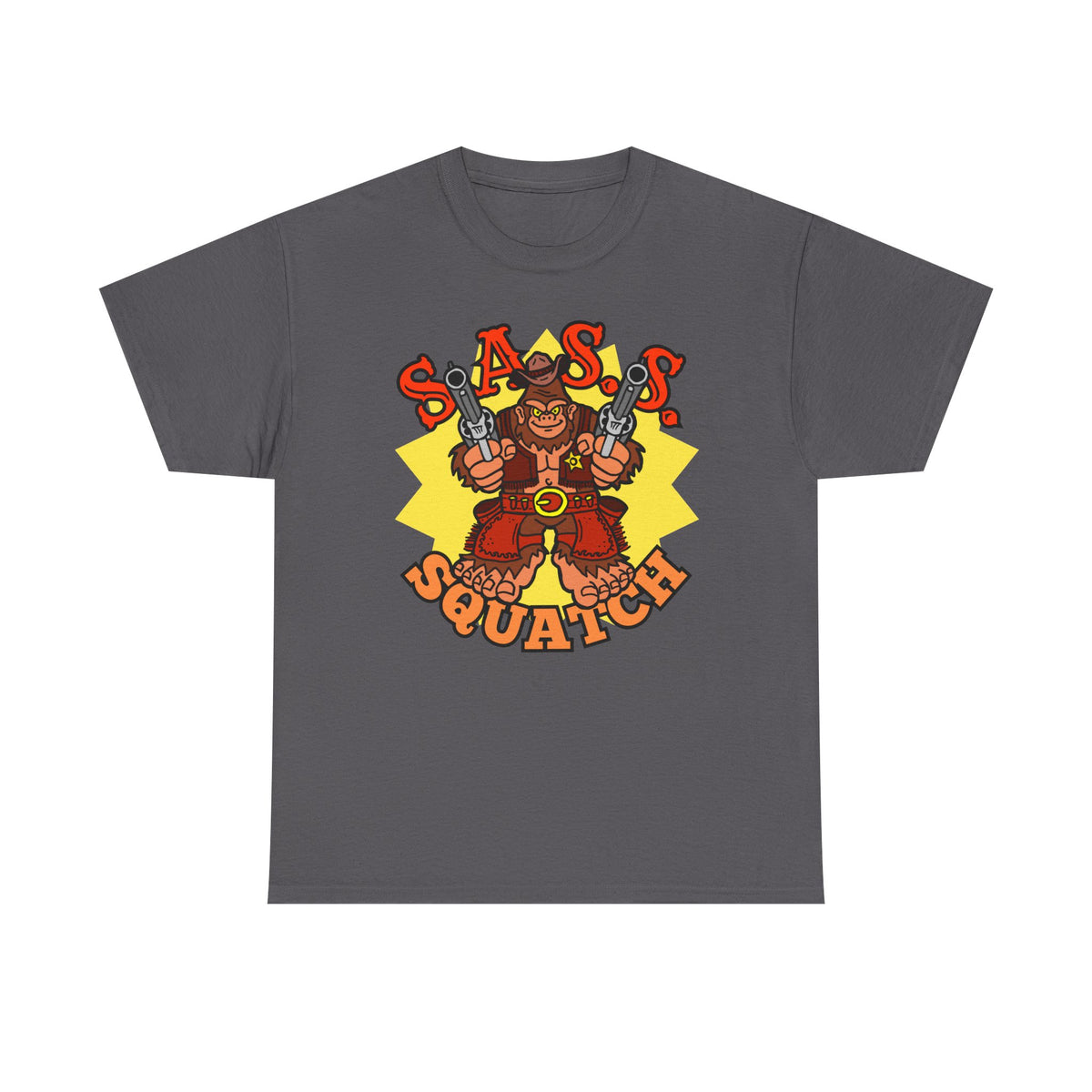 SASS-Squatch Unisex Heavy Cotton Tee