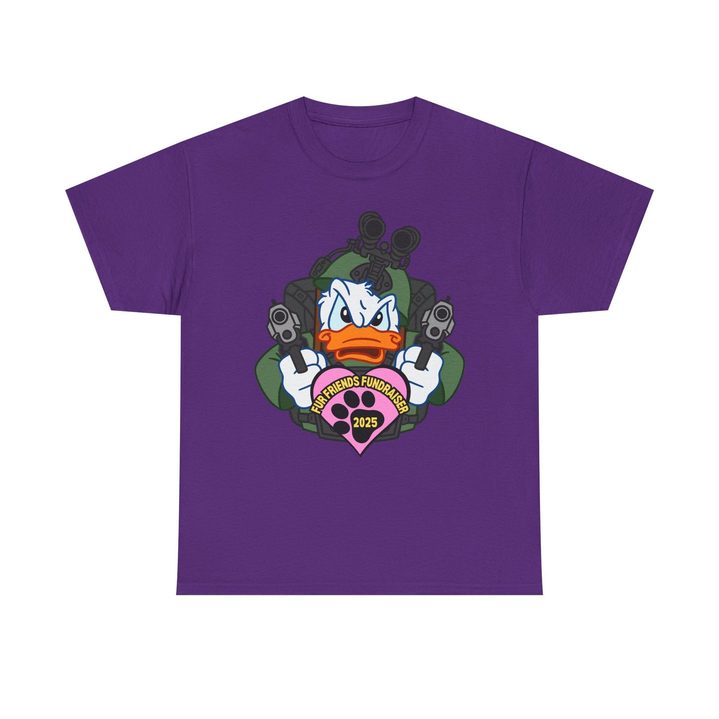 (FFF) Quack Attack! Unisex Heavy Cotton Tee