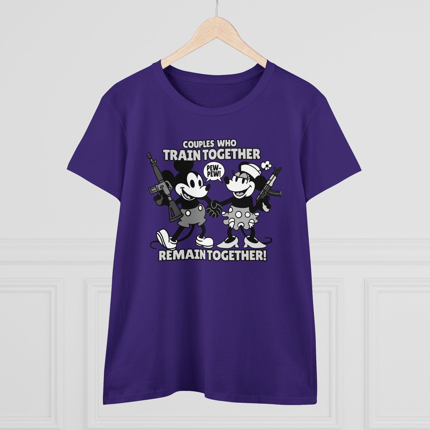 Couple's Therapy! Women's Midweight Cotton Tee