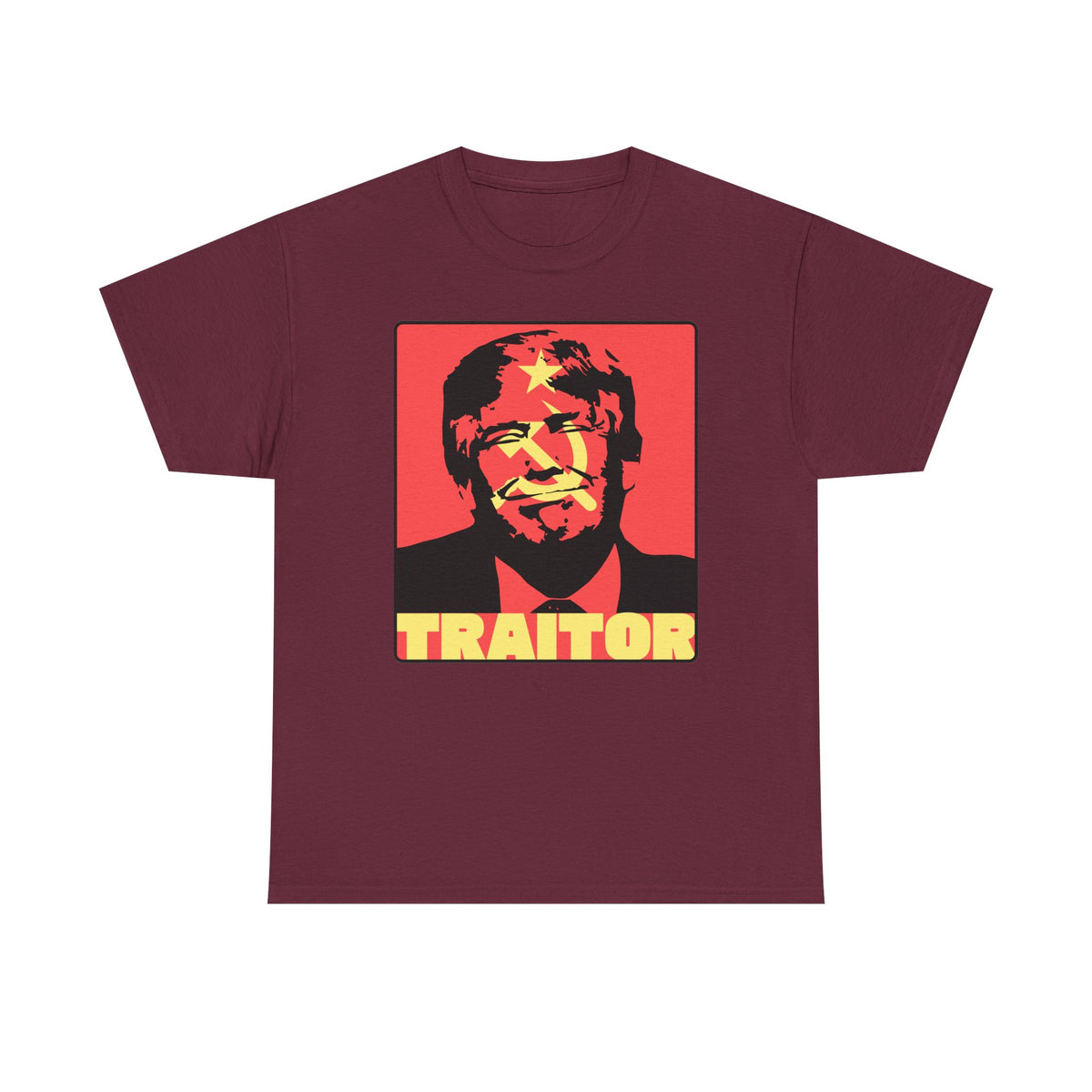 Trump Traitor! Unisex Heavy Cotton Tee