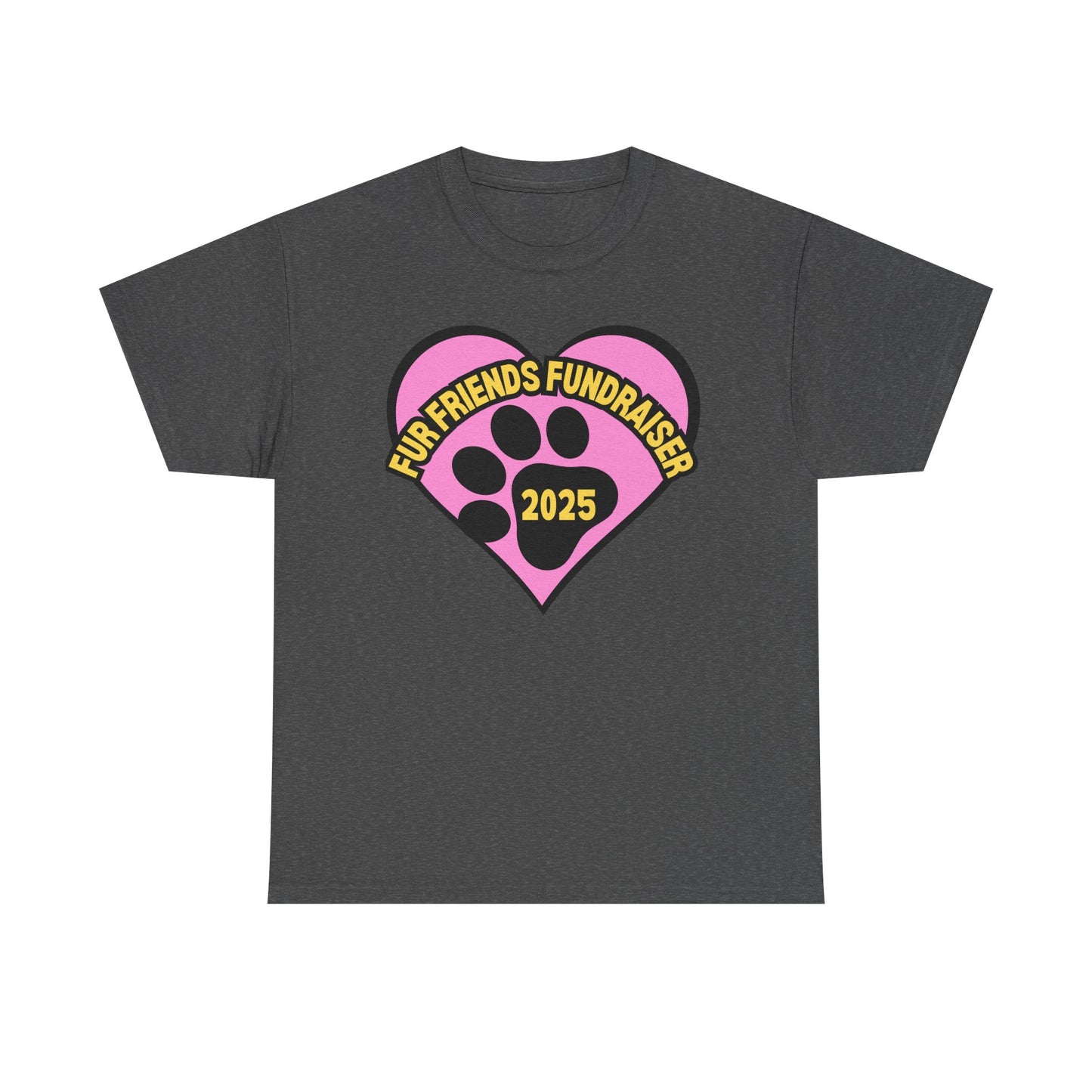 (FFF) Fur Friends Fundraiser '25 Unisex Heavy Cotton Tee