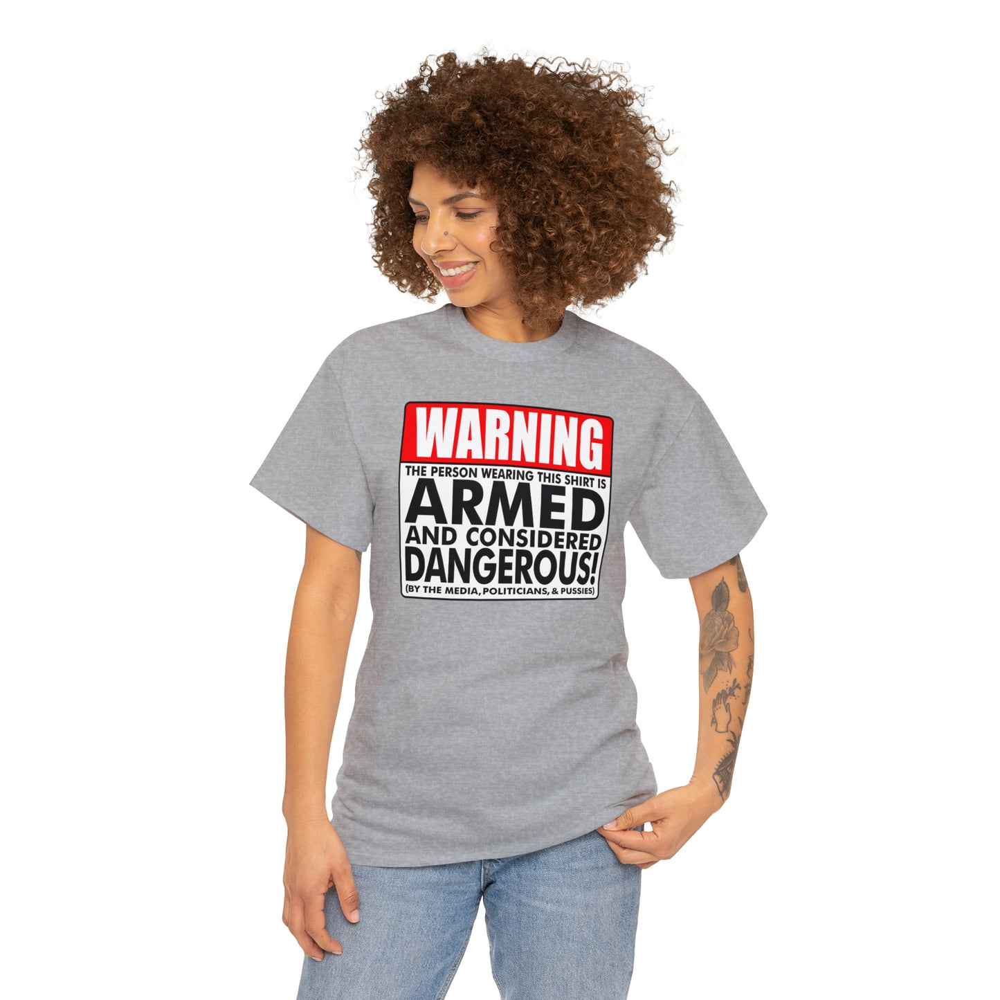 Armed & Dangerous? Unisex Heavy Cotton Tee