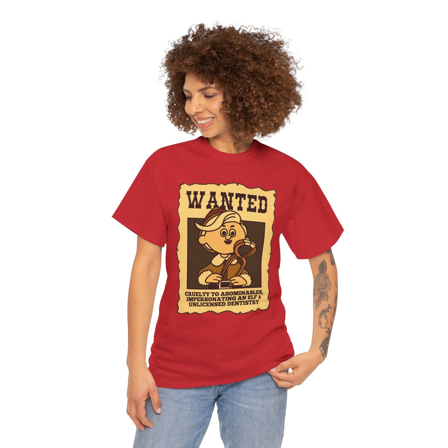 Impersonating an Elf! Unisex Heavy Cotton Tee