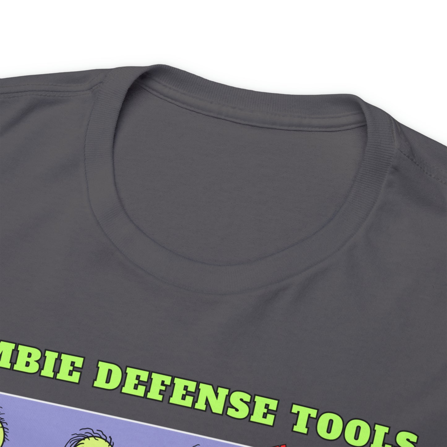 Zombie Defense Tools Unisex Heavy Cotton Tee