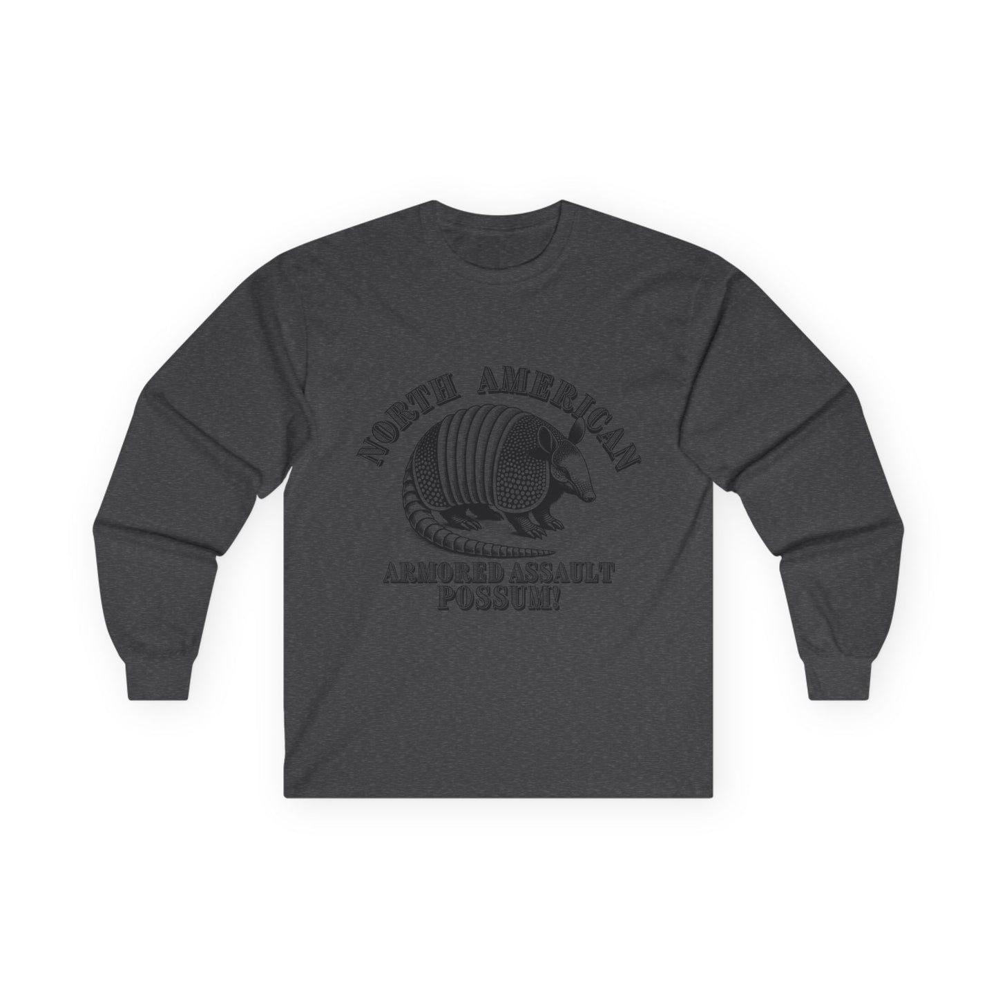 North American Armored Assault Possum! Unisex Ultra Cotton Long Sleeve Tee