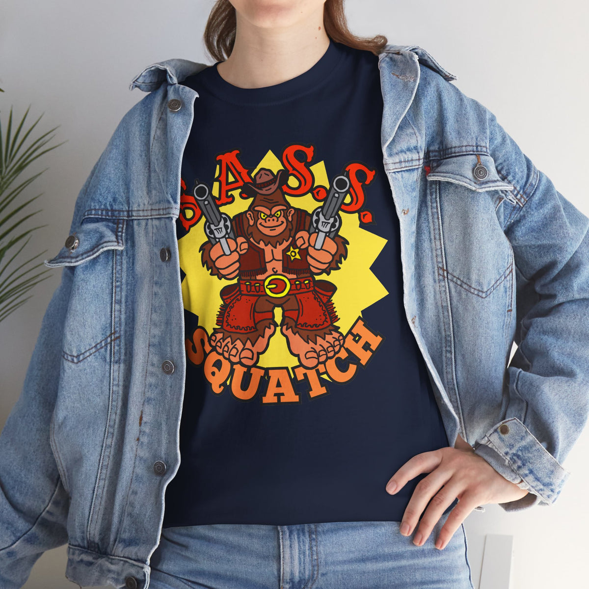 SASS-Squatch Unisex Heavy Cotton Tee