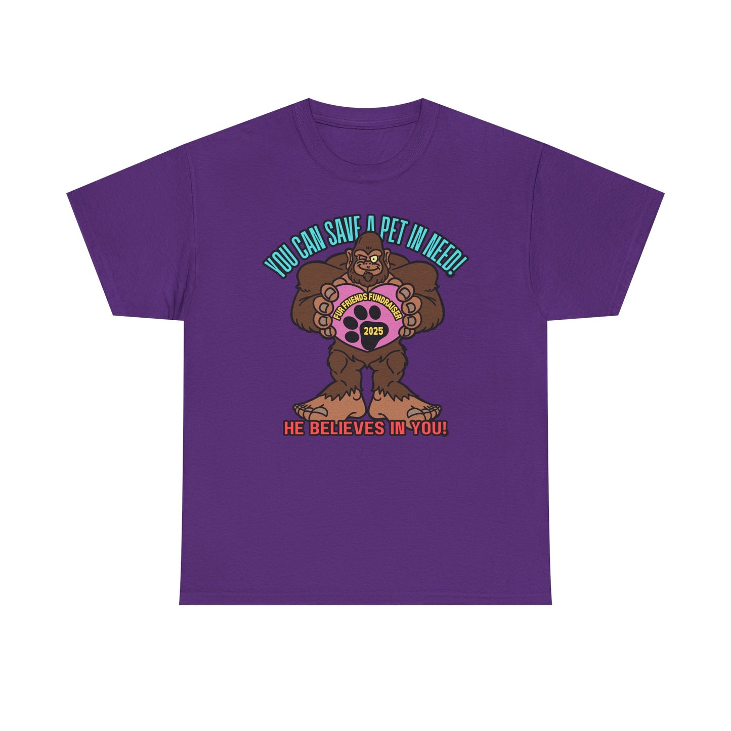 (FFF) He Believes in You! Unisex Heavy Cotton Tee