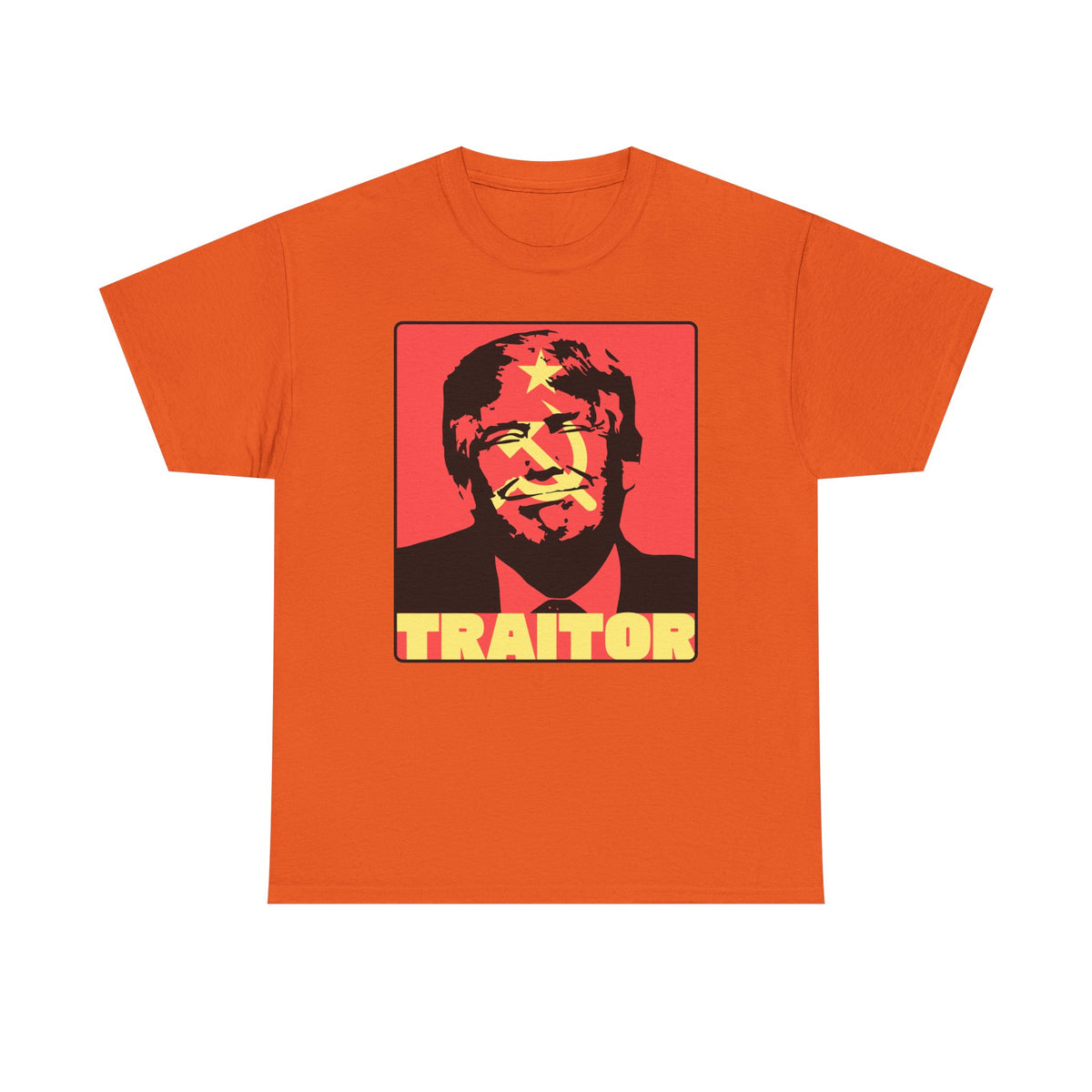 Trump Traitor! Unisex Heavy Cotton Tee