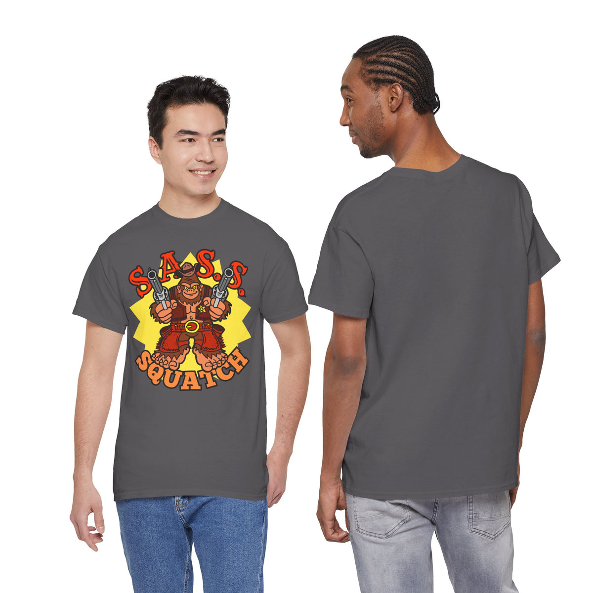 SASS-Squatch Unisex Heavy Cotton Tee