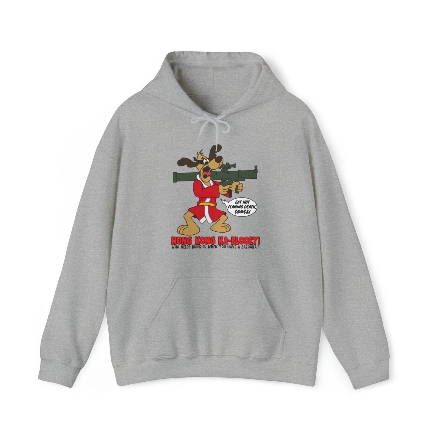 Hong Kong Ka-Blooey! Unisex Heavy Blend™ Hooded Sweatshirt
