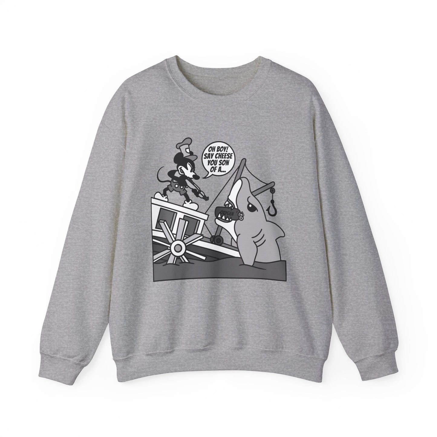 Willie vs. Bruce! Unisex Heavy Blend™ Crewneck Sweatshirt