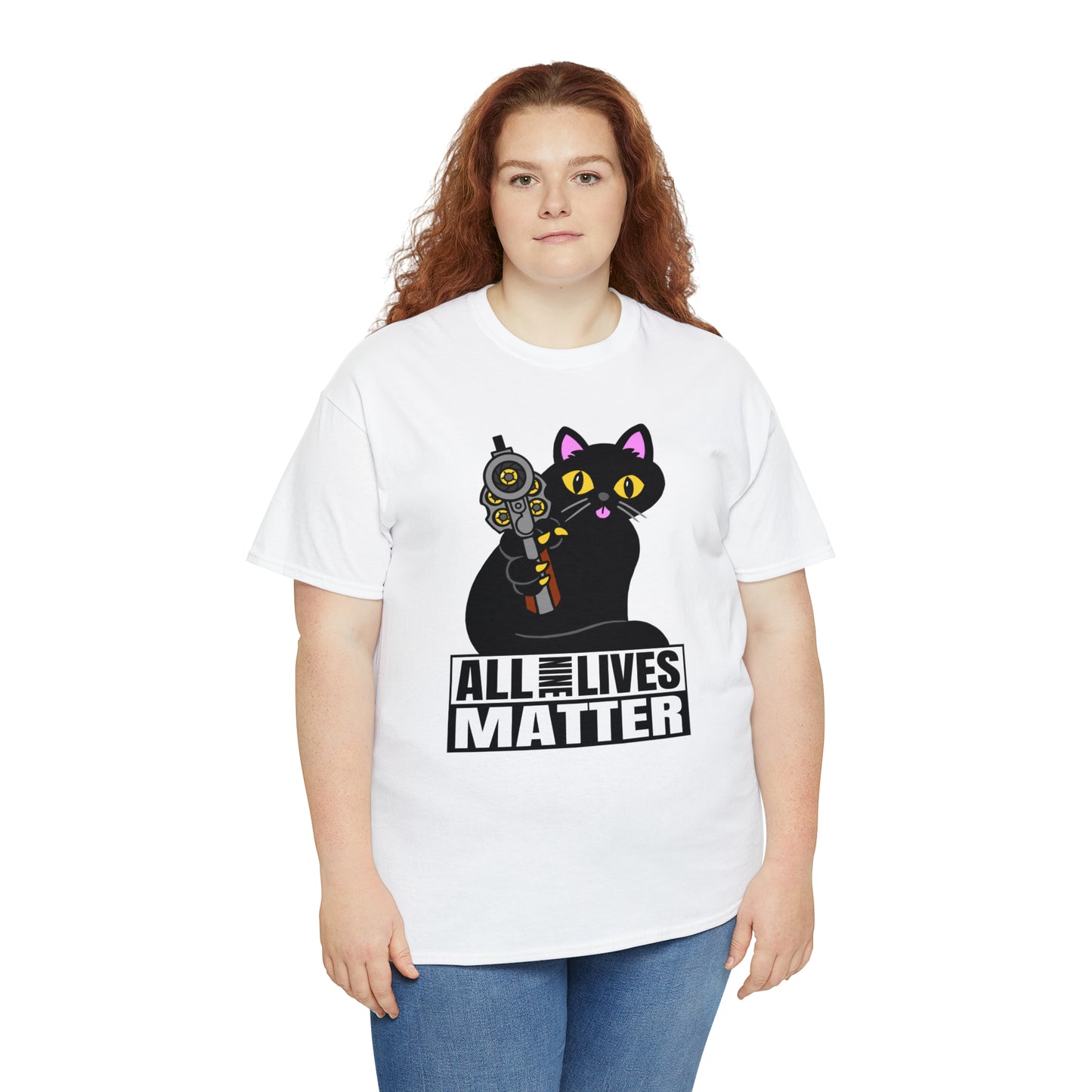 All9Lives Unisex Heavy Cotton Tee