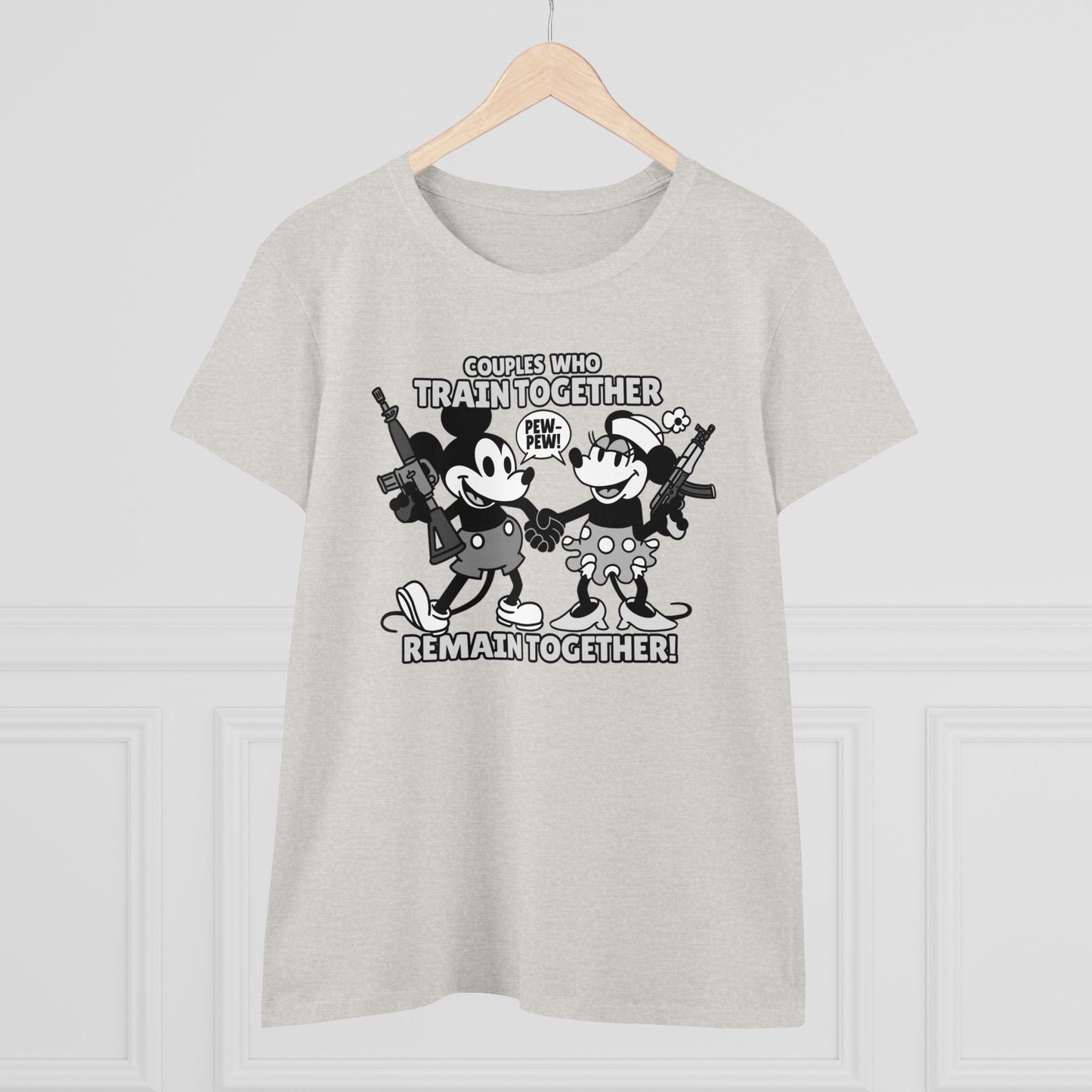 Couple's Therapy! Women's Midweight Cotton Tee
