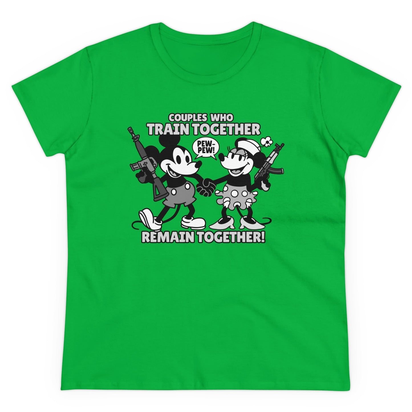 Couple's Therapy! Women's Midweight Cotton Tee