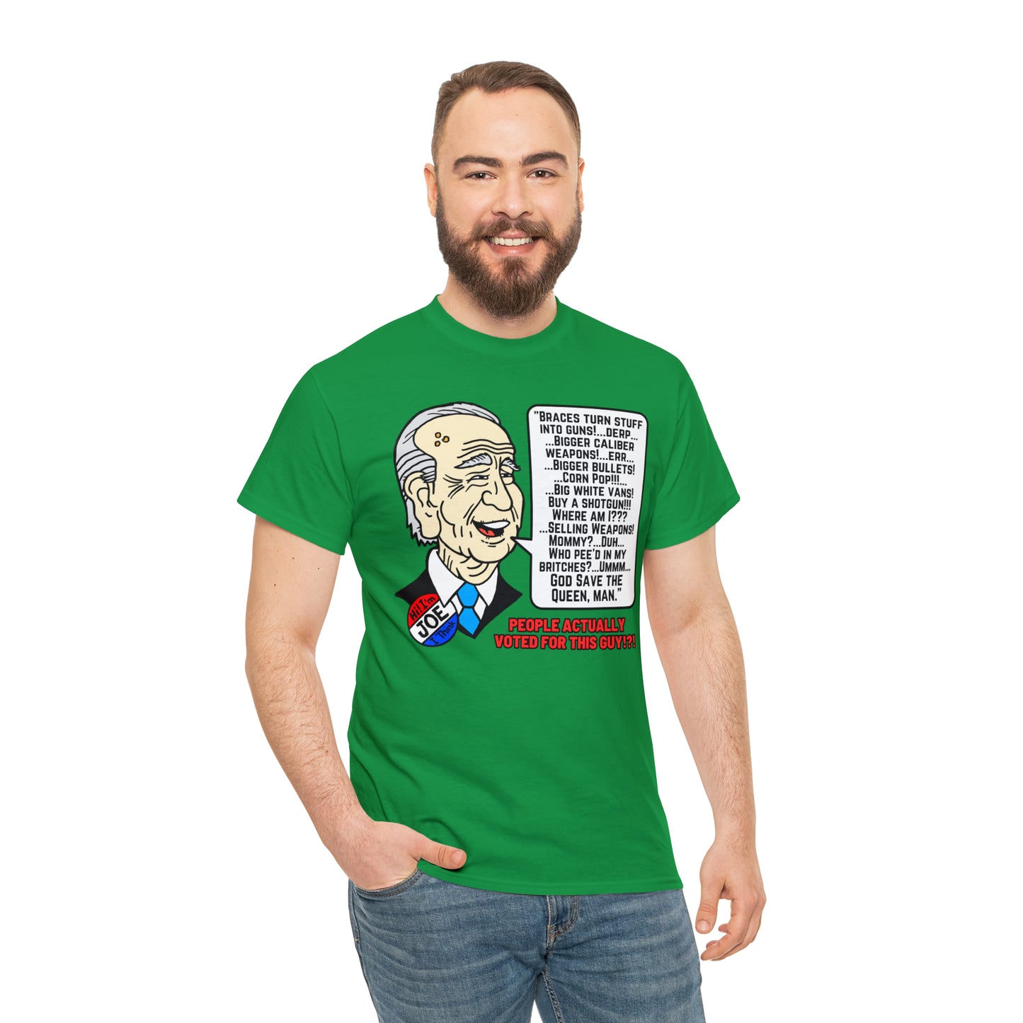 Biden Talk Unisex Heavy Cotton Tee