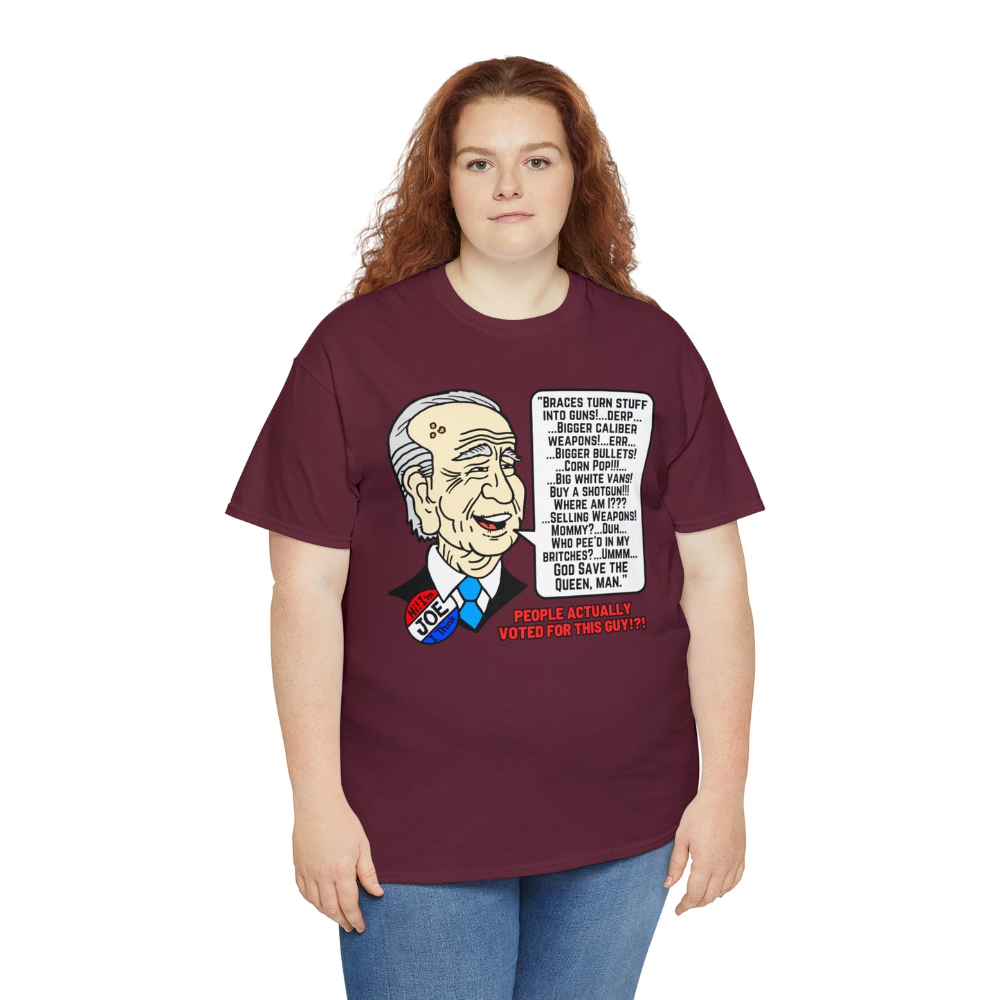 Biden Talk Unisex Heavy Cotton Tee