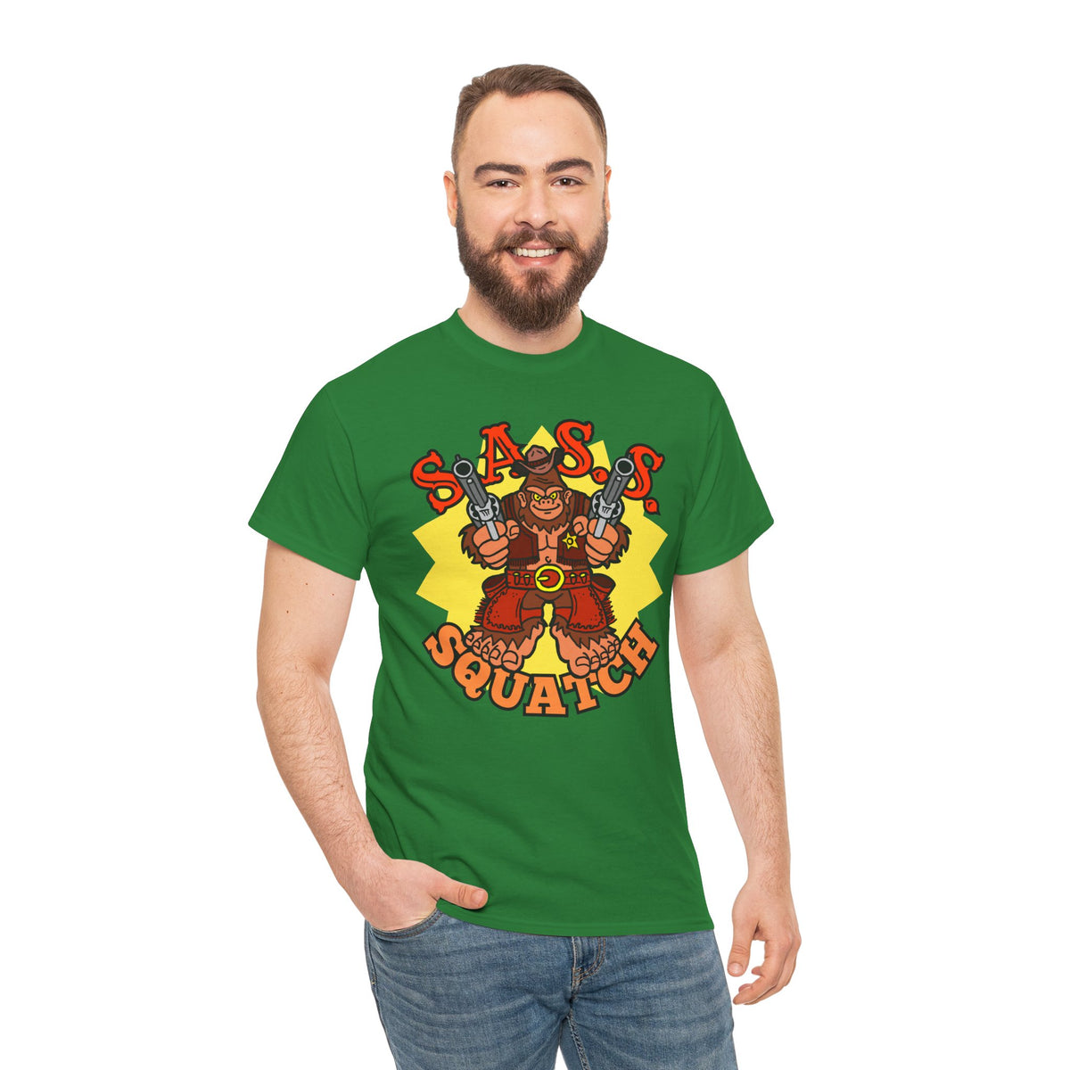SASS-Squatch Unisex Heavy Cotton Tee