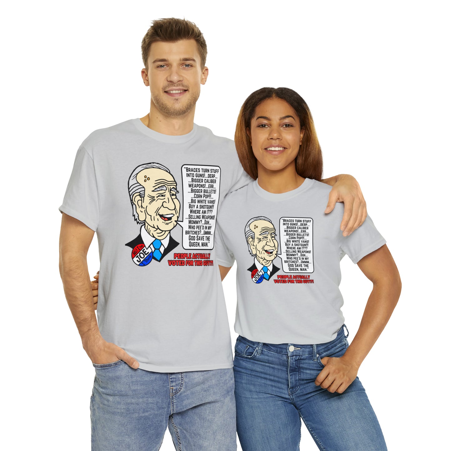 Biden Talk Unisex Heavy Cotton Tee