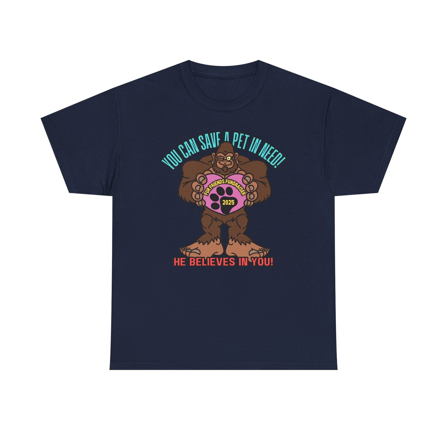 (FFF) He Believes in You! Unisex Heavy Cotton Tee
