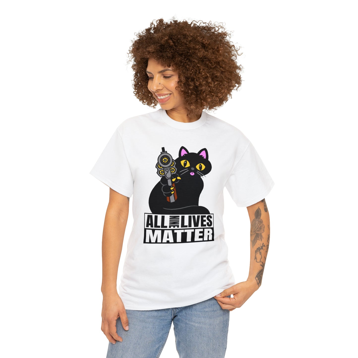 All9Lives Unisex Heavy Cotton Tee