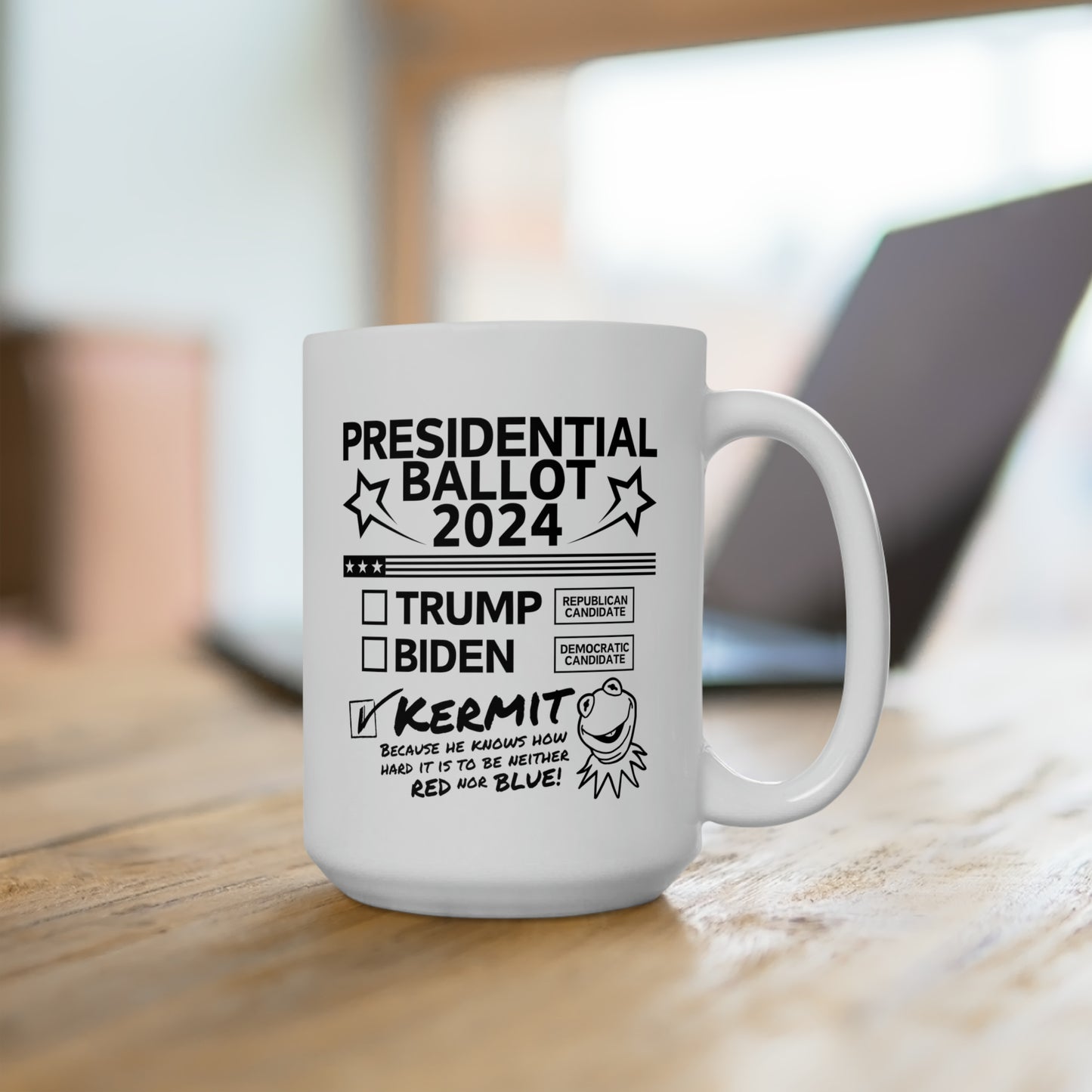 2024 Ballot! Ceramic Mug 15oz