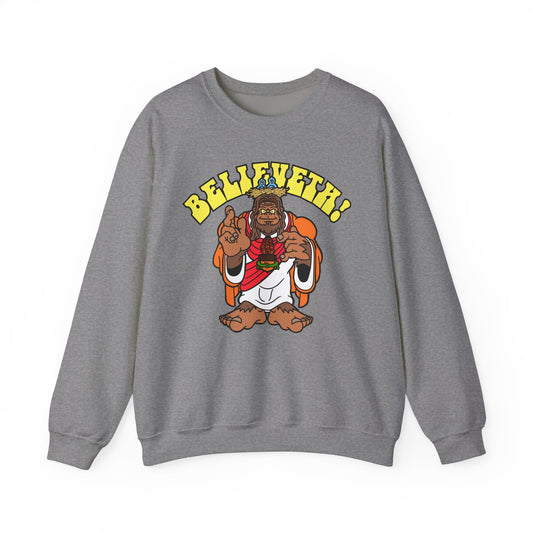 Believeth! Unisex Heavy Blend™ Crewneck Sweatshirt
