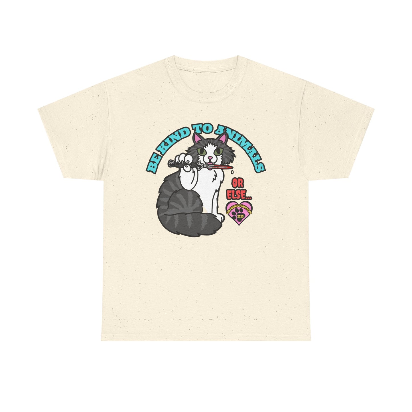 (FFF) Be Kind...or Else! Unisex Heavy Cotton Tee